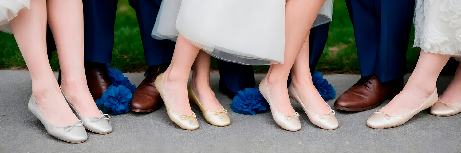 zapatillas bailarinas para invitados de boda
